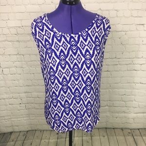 Cynthia Rowley Purple Silk Blouse